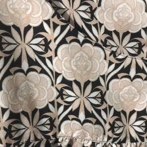 Long sleeve blouse with floral print